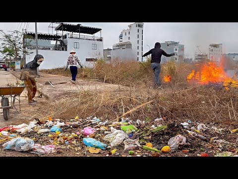 Shocking Transformation After Cleaning a Filthy, Rotten Sidewalk Disaster. #cleanup #cleaning