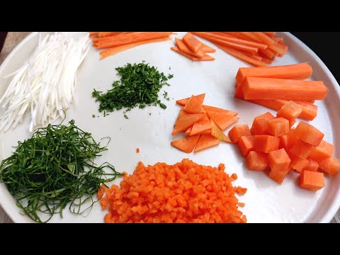 Нарезка Овощей. База Французской Кухни. Школа Повара