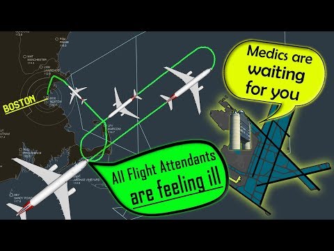 [REAL ATC] American A333 | ALL FLIGHT ATTENDANTS SICK in flight!