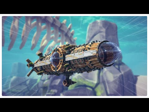 Exploring the Deep Sea of Besiege - Besiege the Splintered Sea