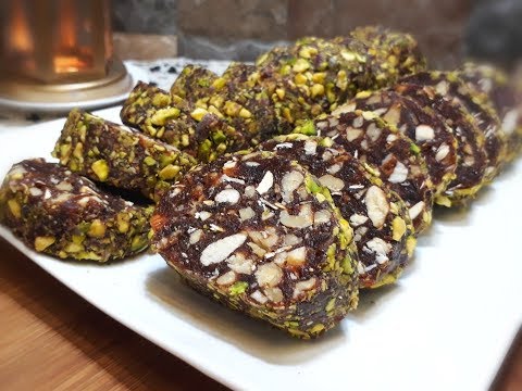 حلى تمر بدون سكر بيعطيك طاقة بعد صوم نهار طويل لازم تجربوه بالشوفان والمكسرات