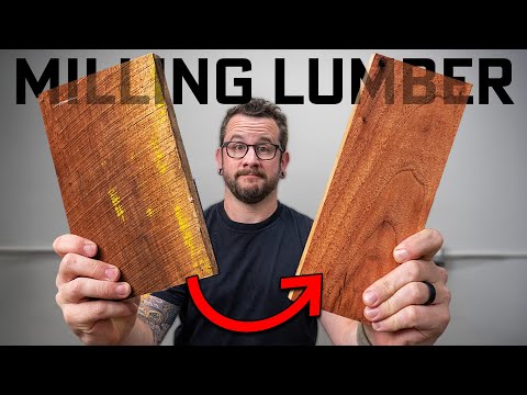 How To Mill Lumber With (& Without) a Jointer