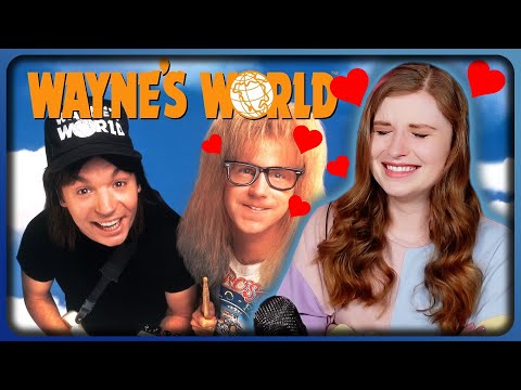 Crushing HARD on Garth in WAYNE'S WORLD | First Time Movie Reaction!