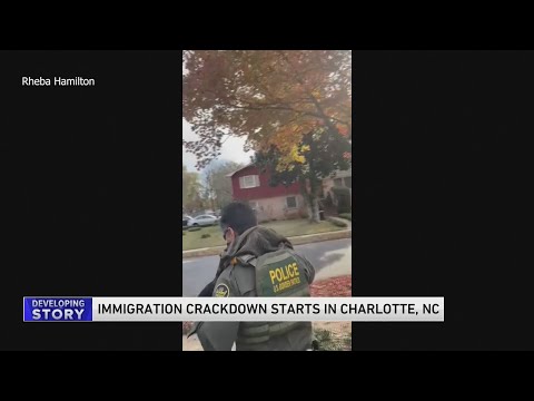 Immigration enforcement surge begins in Charlotte, North Carolina, officials confirm