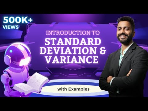 Lec-21: Standard Deviation & Variance with Examples