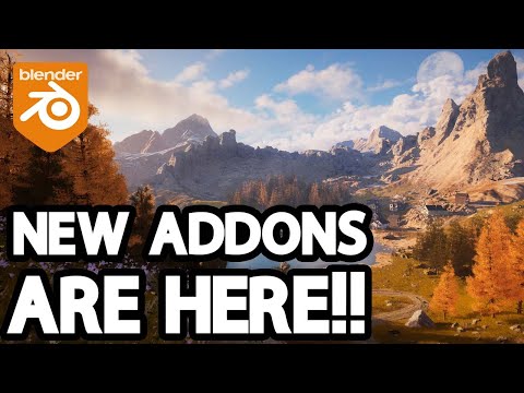 New Blender Addons You Probably Missed