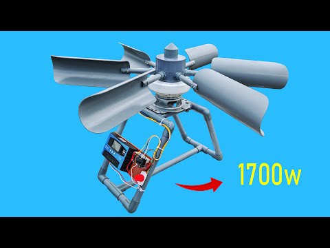Homemade 1700W Wind Turbine Is TOO Powerful – I Had to Turn It Off!