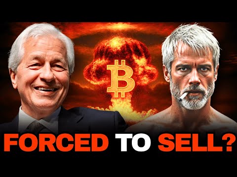 Did JP Morgan Just FORCE MicroStrategy to SELL Their Bitcoin?!