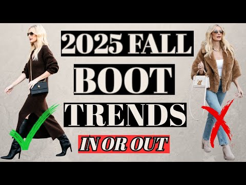 5 2025 Fall Boot Trends That Are OUT + 7 Must Have Boots That Are IN | Fashion Over 40