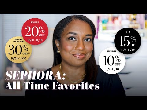💄 Every Sephora Product I’ve Ever Loved 🛍️ | Sephora Sale Fall 2025 Recommendations | 4K
