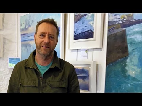 Cornwall paintings | my current exhibition in Porthleven