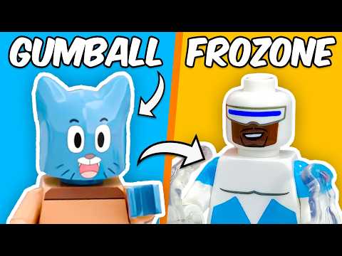 Popular TV & Movies in LEGO!