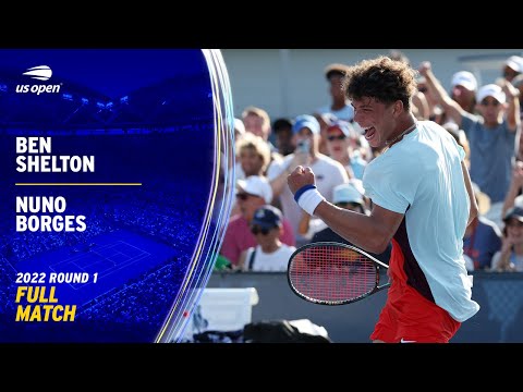 Ben Shelton vs. Nuno Borges Full Match | 2022 US Open Round 1