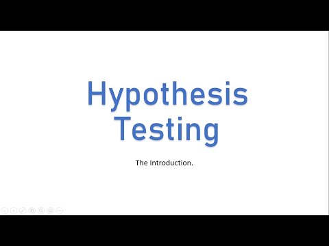 Hypothesis Testing Explained (Everyone must watch this.) What you need to know first.