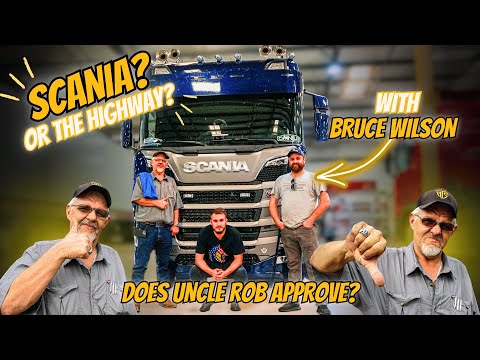 AMERICAN BADA$$ TEST DRIVES EUROPEAN TRUCKS! 🚛@Bruce_Wilson