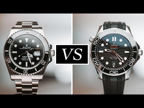 The Rolex Submariner VS Omega Seamaster 300M - A Clash Of The Titans!