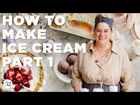 How to Make Ice Cream (Pt 1) | Bake It Up a Notch with Erin McDowell