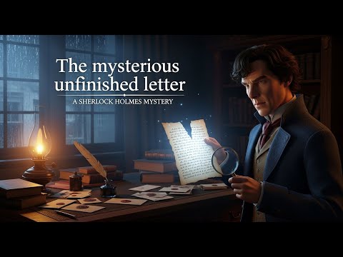 🕵️‍♂️Sherlock Holmes & The mysterious unfinished letter | Christmas | A Sherlock Holmes Mystery.
