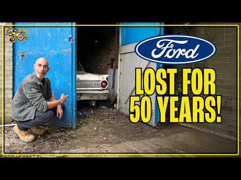 Rare Barn Find Ford Classic - was locked up for 50 years. Will it run?