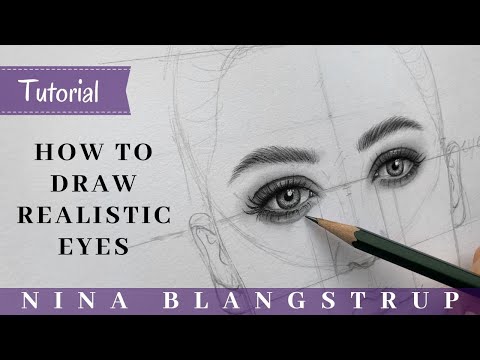 How to Draw Realistic Eyes [Part 2 of "How to Draw a Face" Tutorial]