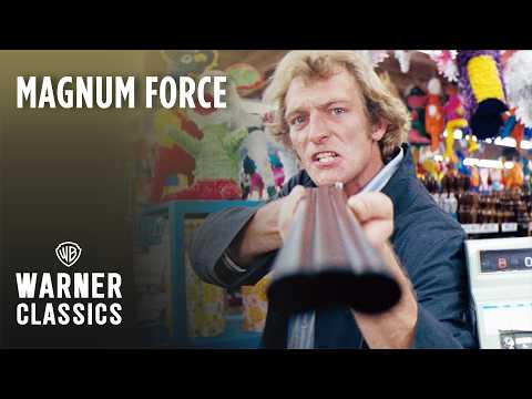 Magnum Force | Dirty Harry Stops the Robbery | Warner Classics