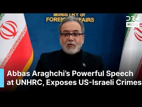 FULL SPEECH: Iran’s Abbas Araghchi Exposes US-Israeli School Strike, Demands Global Justice at UNHRC