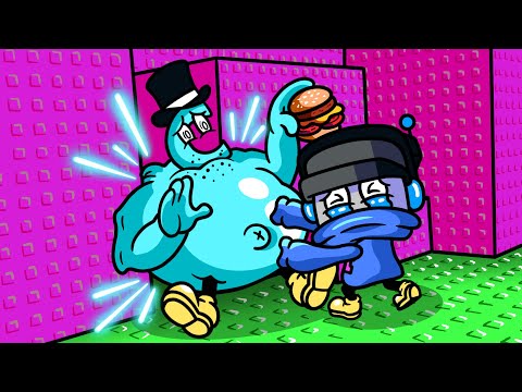 We Shove Fat People into Tiny Holes in this Weird Obby!