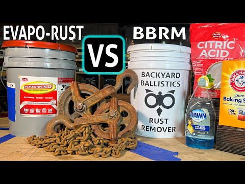 Evapo-Rust Vs. Backyard Ballistics - Which One Is Better? - Rust Remover