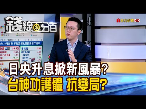 《日央升息掀新風暴? 台神功護體 力抗變局?》【錢線百分百】20251208-10│非凡財經新聞│