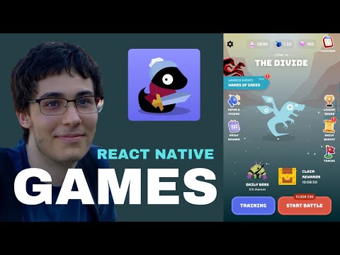 React Native Games & Animations with Ben Awad@bawad | Rocket Ship 058