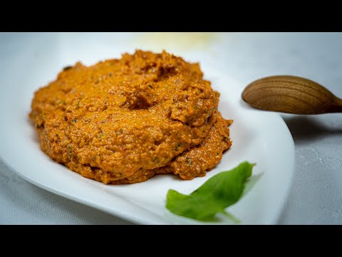 Classic Red Pesto | Easiest Recipe