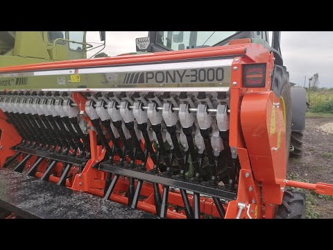 SZF PONY 3000 seeder. General information and first problems