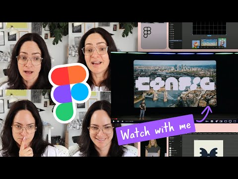 Brand designer reacts to new Figma features (Config keynote watch-along)