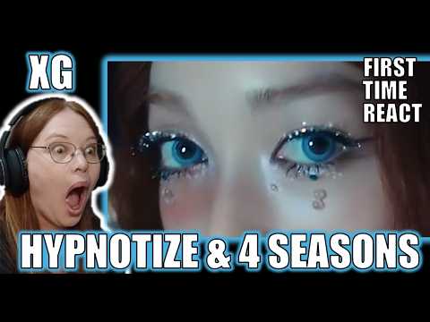 First Time Reaction to XG “Hypnotize” OMV & “4 Seasons” OMV | Ginger T Reacts