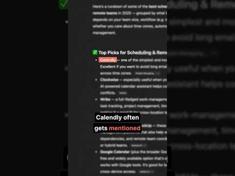 This is how Calendly cracked the AI Search