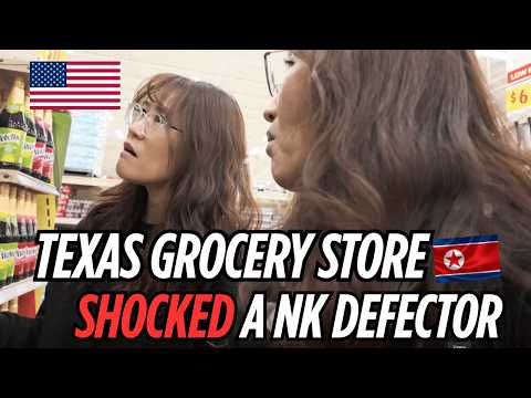 🇰🇵🇺🇸North Korean Defector Sisters React to Texas HEB