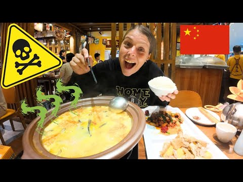 Magic Mushroom Hot Pot in Yunnan, China 🇨🇳