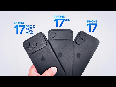 iPhone 17 Lineup - HANDS ON & FIRST LOOK!