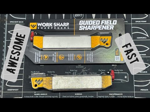 WORK SHARP guided field sharpener…. AWESOMENESS
