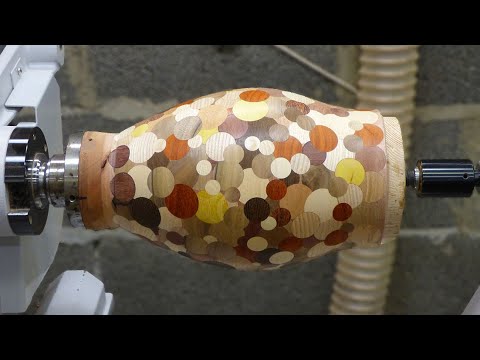 Turning Scraps Of Wood Into 600€ Vase ! Awesome New Idea !