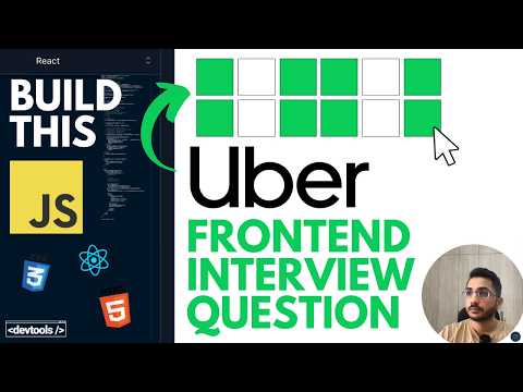 Solving Uber Frontend Interview Question | Interactive Shape