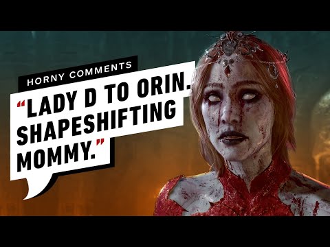 Baldur's Gate 3 Orin the Red Reacts to Horny Comments