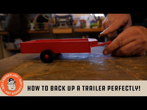 How to Back Up a Trailer Perfectly!