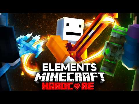 100 Players Simulate Minecraft's Elemental Tournament