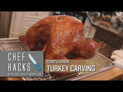 Chef Matt's Chef Hacks - Turkey Carving