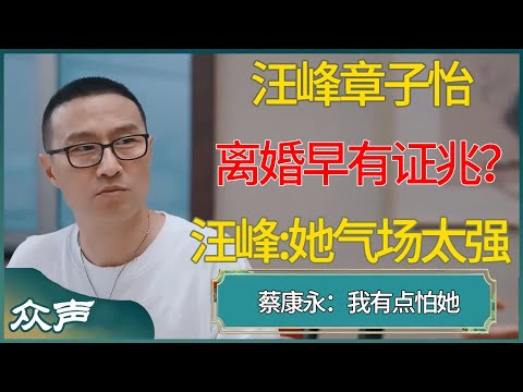 汪峰章子怡离婚早有证兆？汪峰:她气场太强 #孙俪 #窦文涛 #梁文道 #马未都 #周轶君 #马家辉 #许子东 #圆桌派 #众声