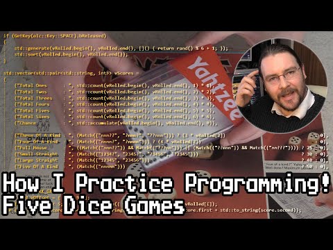 How I Practice Programming: Five Dice