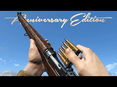 Fallout 4 Anniversary - All Weapons Showcase