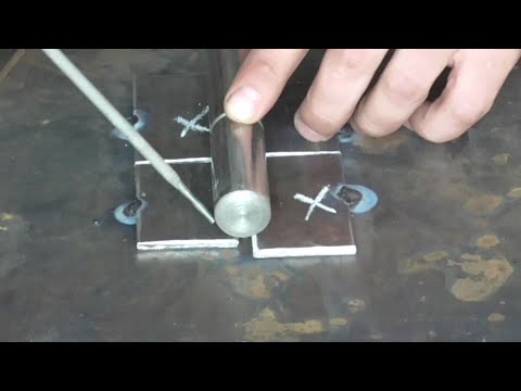 Как приварить круглые петли. Приварим ровно флажки. Урок для новичков