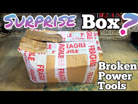 Another Mystery box of broken Power Tools to Repair. 